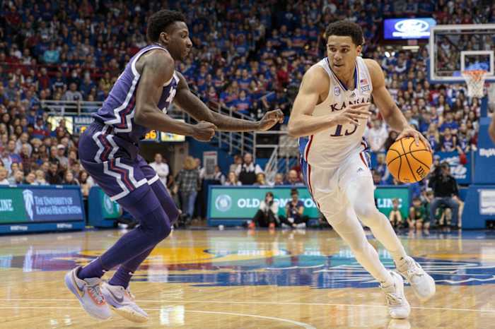 Kansas forward Kevin McCullar Jr.